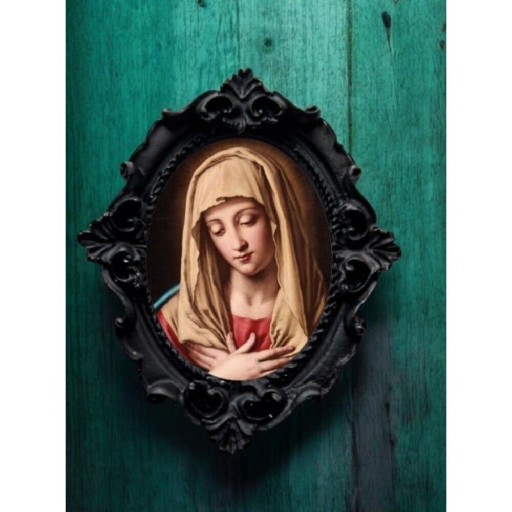 The Virgin in Prayer Magnet MotherMary Giovanni Battista Salvi Virgin in Prayer